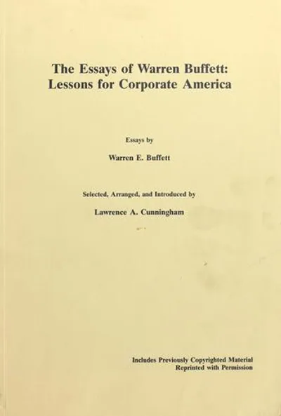 The Essays of Warren Buffett cover