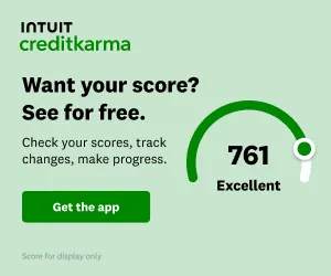 Credit Karma free credit scores creative