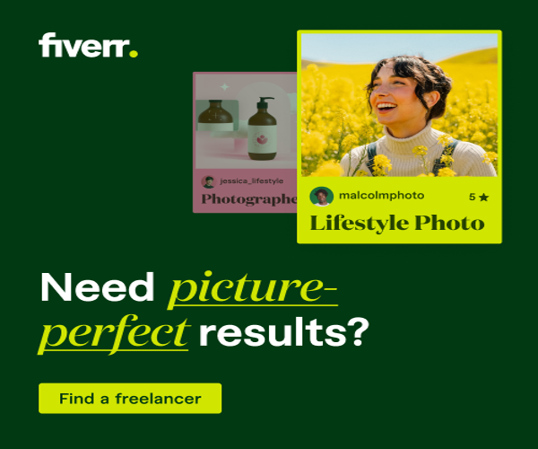 Fiverr image editing creative