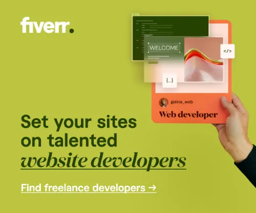Fiverr website development creative